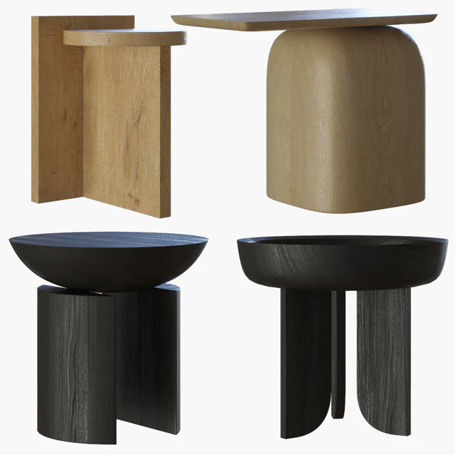 Side tables collection # 2 — Descargar