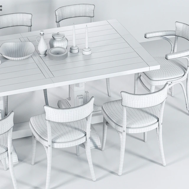 Столовая группа RESTORATION HARDWARE — Скачать