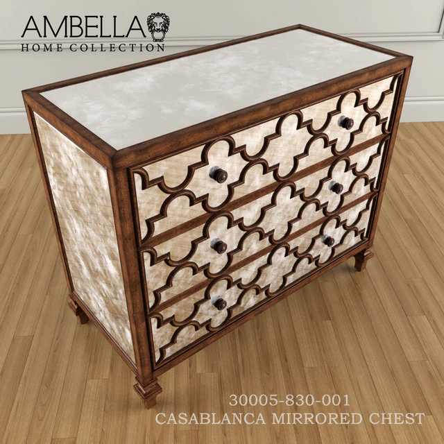 Ambella Home CASABLANCA MIRRORED CHEST — Descargar