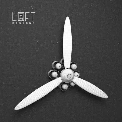 Sconce Propeller — Ver 2