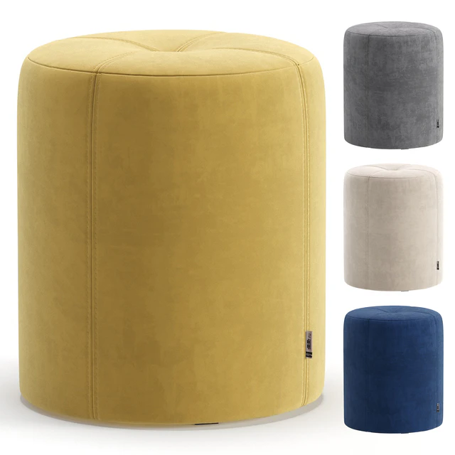 Puff Coffee 4 Colors Version divan.ru/Пуф Кофи Velvet Yellow диван.ру — Descargar