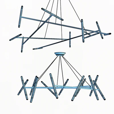 Le Petite and Le Pentagone chandelier collection — Ver 2