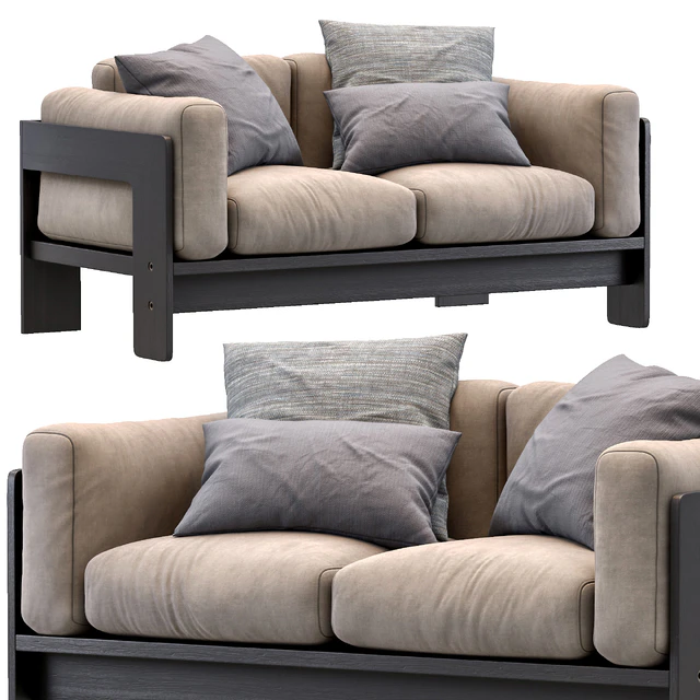 Bastiano petite settee by Knoll — Скачать