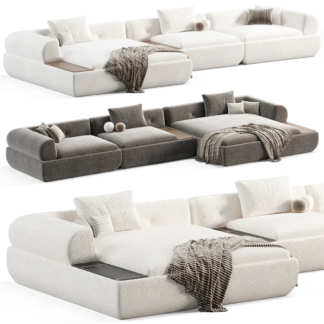 Minotti Supermoon Sofa — Descargar