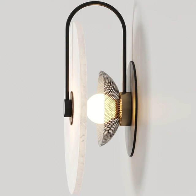 Allied Maker Ada Alabaster Sconce — Скачать
