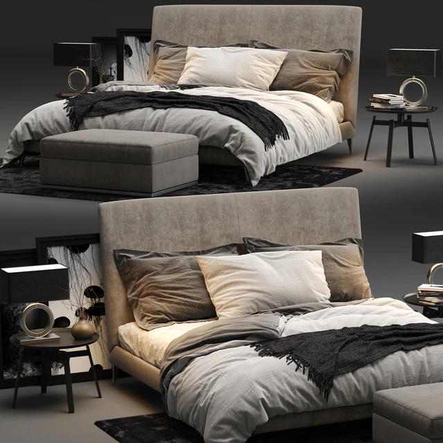 Maxalto Demetra Bed — Скачать