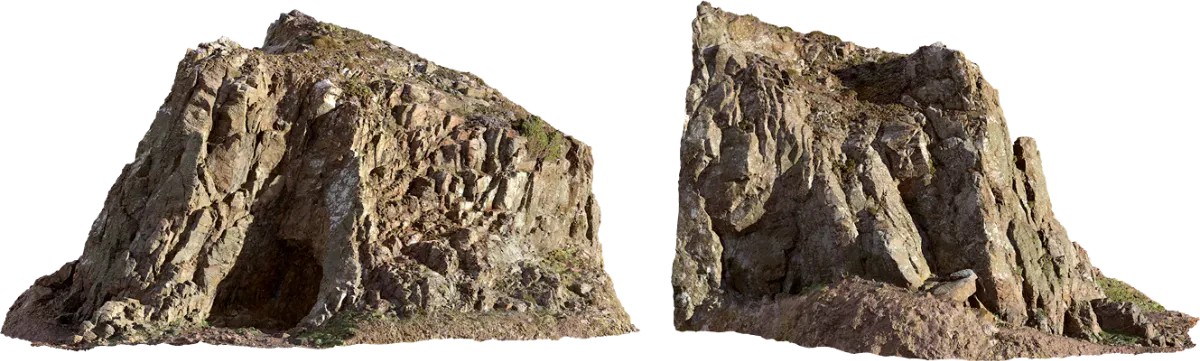 huge nordic coastal cliff 003 — Скачать