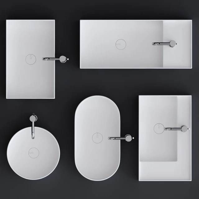 Alice Ceramica Hide Washbasin Set 2 — Descargar