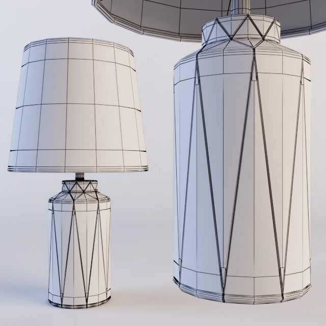 Green Reactive Glaze Vera Table Lamp Base — Descargar