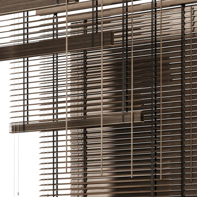 Wooden blinds 06, Folding wooden blinds — View 4