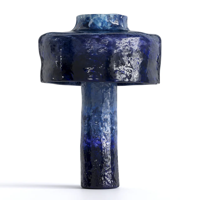 blue ceramic table lamp — Download