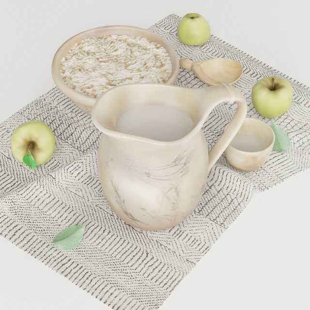 Decorative set Simple Russian food — Скачать