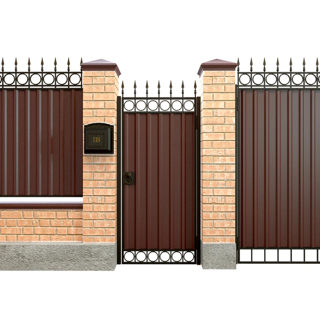 Fence with gate and wicket 5 — Descargar