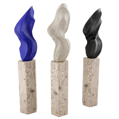 Tongue art sculpture — View 2