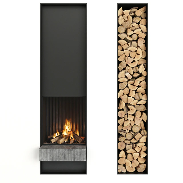 Fireplace and Firewood — Скачать