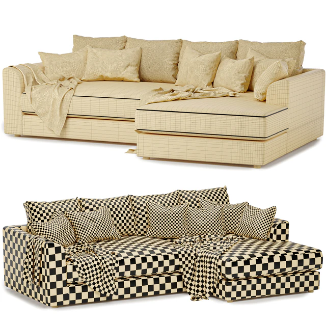 Jessie Facing Chaise Sofa — Descargar