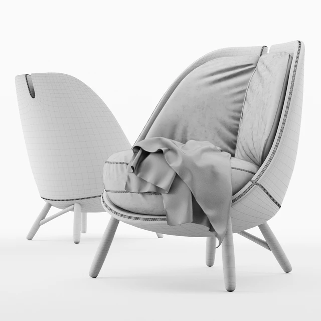 armchair Pianca Calatea — Descargar