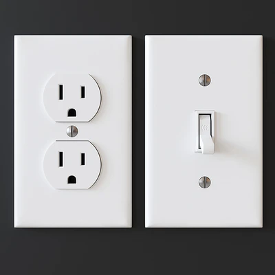 US electrical outlets and switches — Вид 2