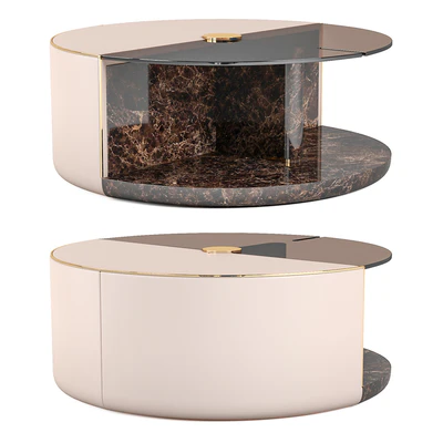 Turri ECLIPSE Round coffee tables — download