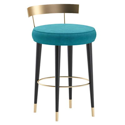Bar Stool SAN TROPE by Cazarina Interiors 3 Colors Version/Bar Stool SAN TROPE — Ver 2
