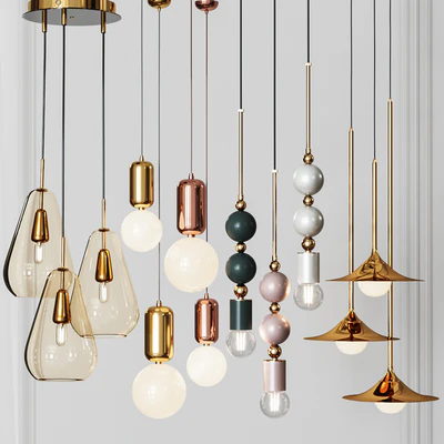 Four Pendant Lights amazing set vol.27 — Вид 2