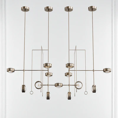 HOLLY HUNT LYRA CHANDELIER — Ver 1