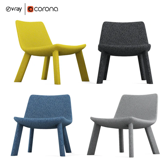 Neat Lounge Chair by Blu Dot — Скачать