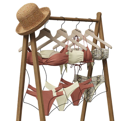 Set of swimwear and beach accessories for the store — Ver 2