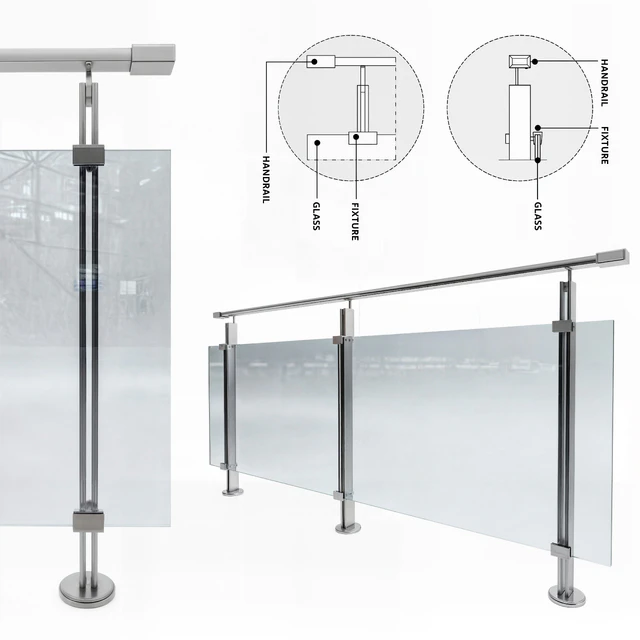 Glass railing — Скачать