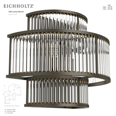 EICHHOLTZ Wall Lamp Mancini 111172 111516 — Вид 1