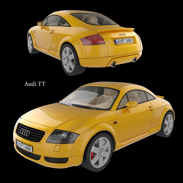 Автомобиль Audi TT — Скачать