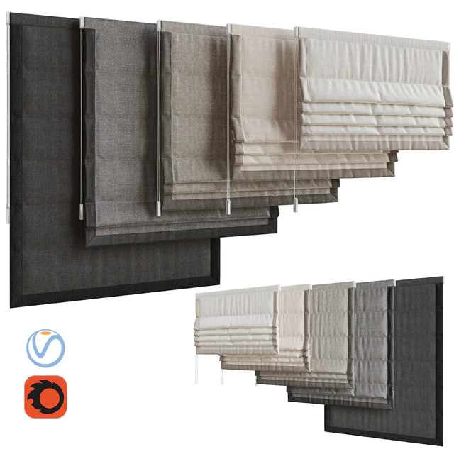 Set of Roman blinds 7 — Descargar