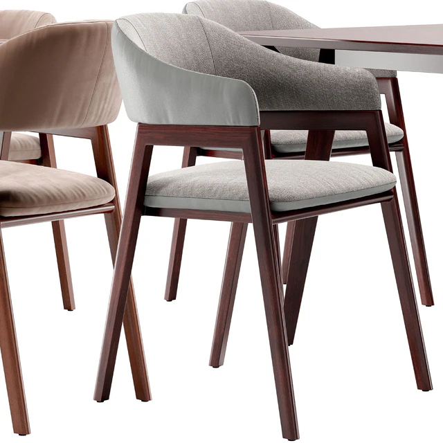 Angel Cerda dining chair and Terong table — Descargar