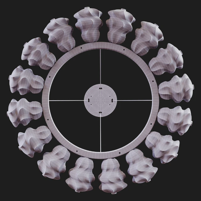 Blossom Ring Chandelier — Скачать