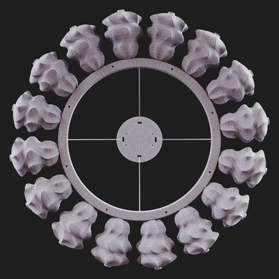 Blossom Ring Chandelier — Вид 2