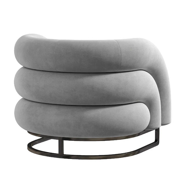 Velvet Accent Chair — Скачать