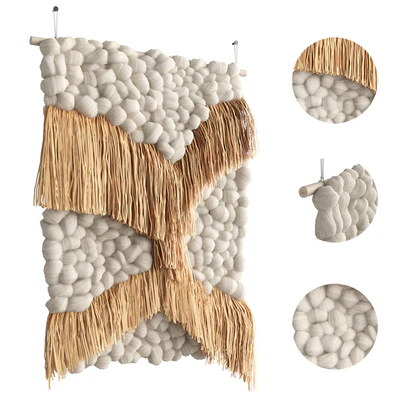 Panno with fringe by Helen Loom — Ver 2