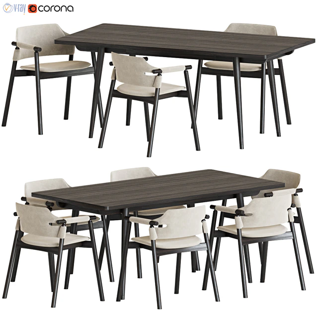 Dining Set 119 — Скачать