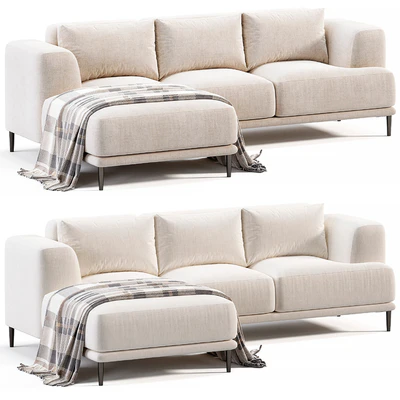 Venue Corner Velvet Sofa Idealbeds — Ver 3