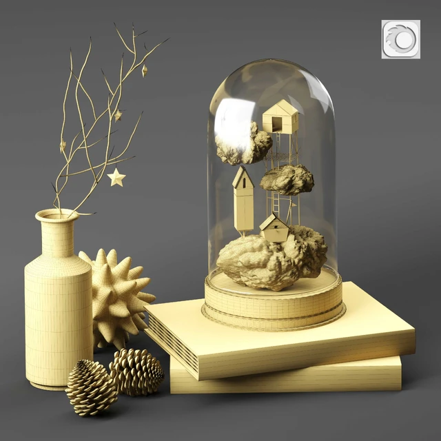 Cloche glass decorative — Descargar