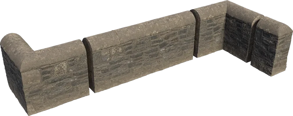 modular stone wall 002 — Descargar