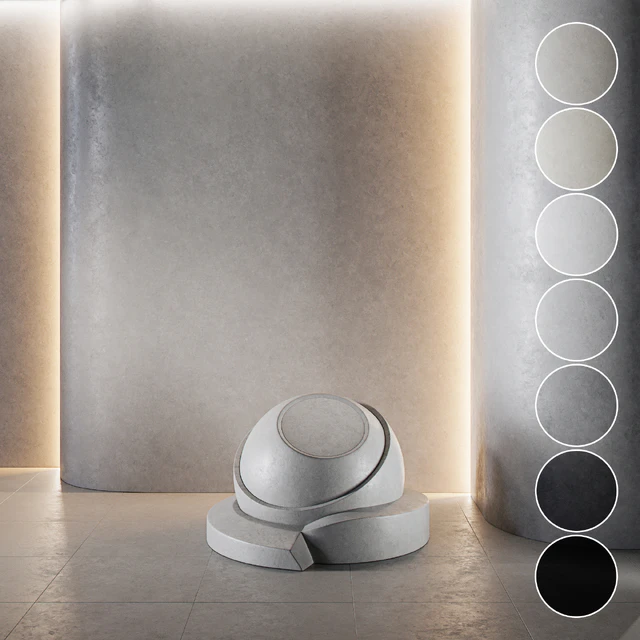 Decorative plaster | Concrete set (seamless) | 18 — Скачать