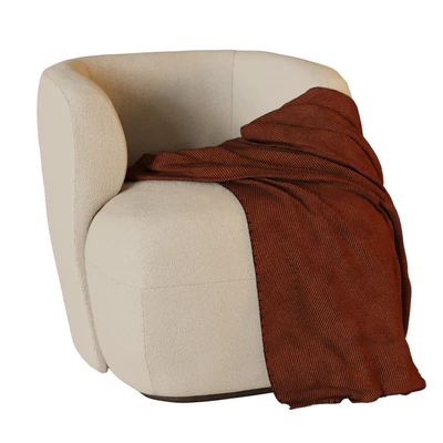 Bouclette nidou armchair — Ver 1