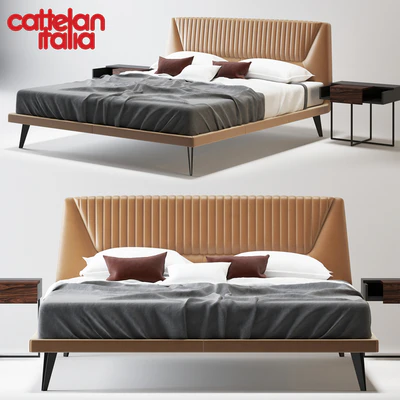 Bed Cattelan Italia AMADEUS — Ver 1