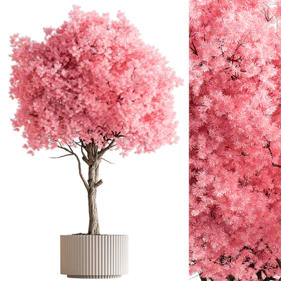 Indoor Plant 657 - Pink Tree — Вид 1