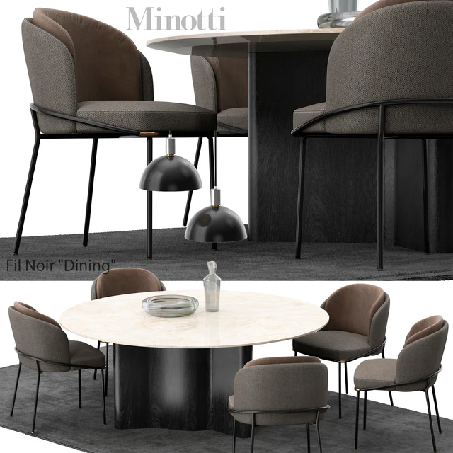 Minotti Fil noir set — Descargar
