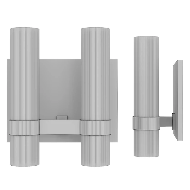 Restoration Hardware RAVELLE DOUBLE SCONCE Brass — Descargar