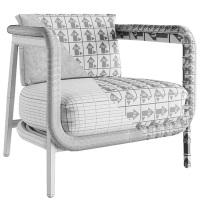 Palecek Duvall Lounge Chair — Ver 2