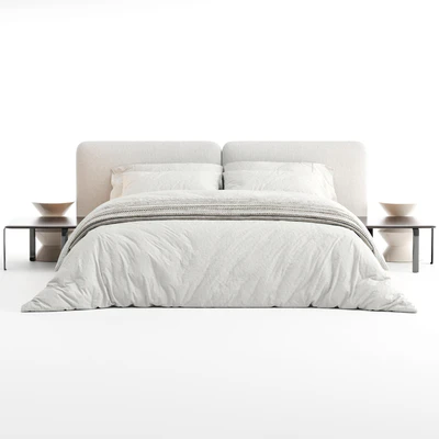 Bed Minotti Tatlin Cover — Ver 3