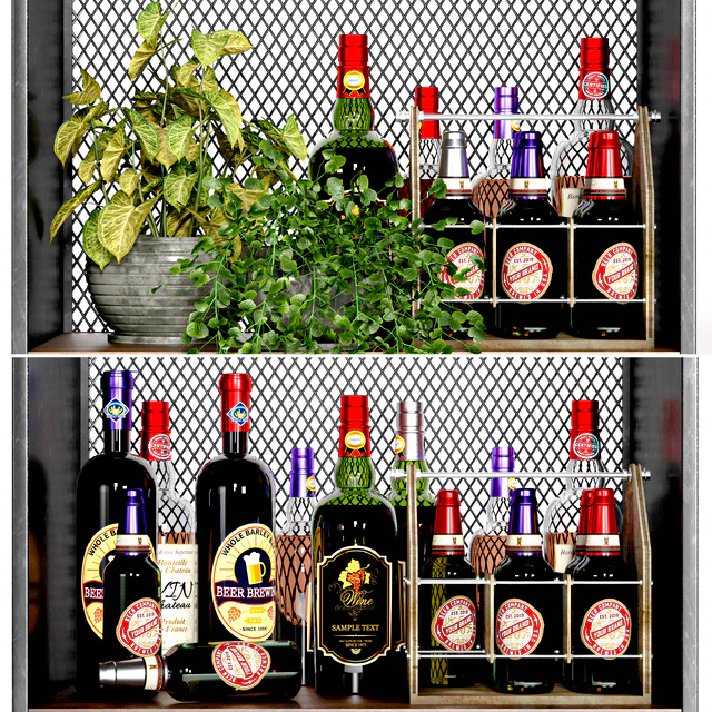 wine shelf n1 — Скачать